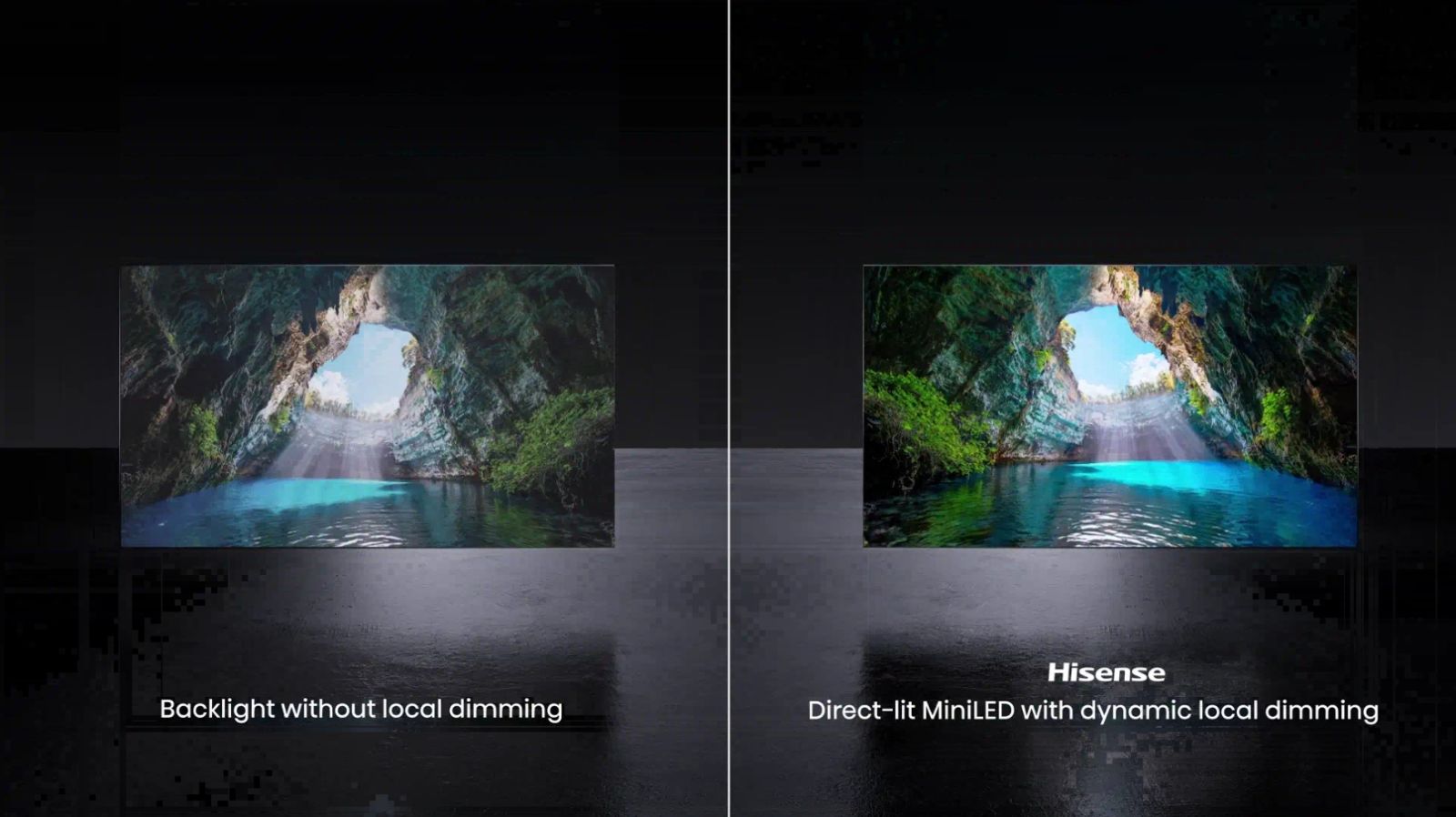 Hi-QLED Mini LED zaslon s kontrastom