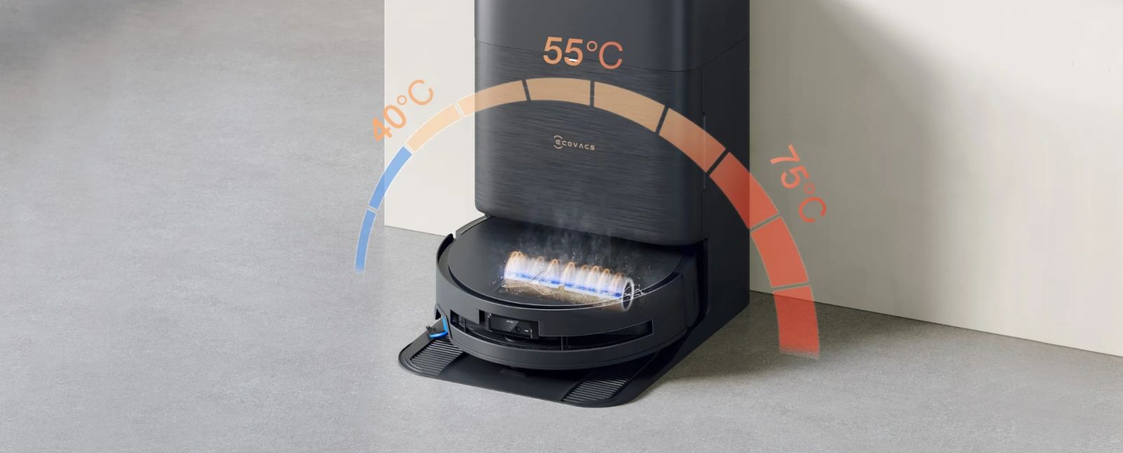 Samodejno prilagajanje temperature čiščenja
