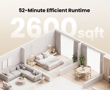 Dolga avtonomija do 52 minut