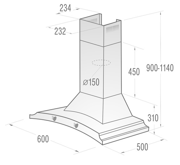 Perimetrično vsesavanje Gorenje DK63MCLB